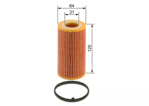 BOSCH Oil Filter (1457429243)