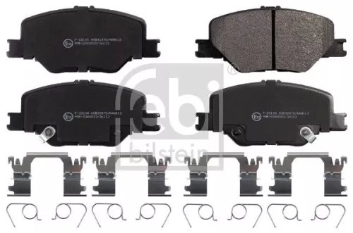 1x Brake Pad Set, disc brake
