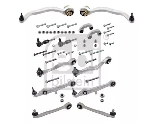 1x Control/Trailing Arm Kit, wheel suspension