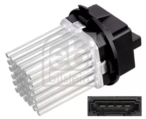 1x Resistor, interior blower