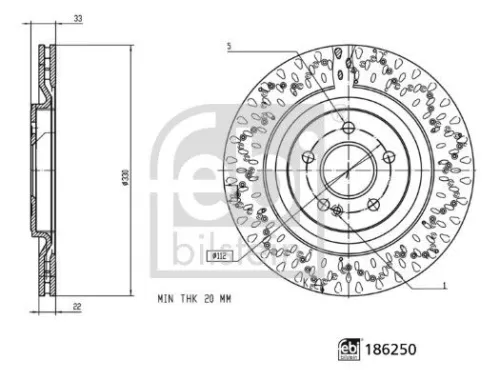 2x Brake Disc