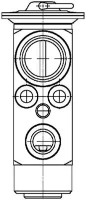 MAHLE Expansion Valve, air conditioning (AVE 23 000P)