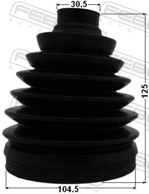FEBEST Bellow, drive shaft (0117P-KUN26)
