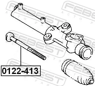 FEBEST Inner Tie Rod (0122-423)