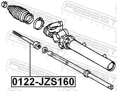 FEBEST Inner Tie Rod (0122-JZS160)
