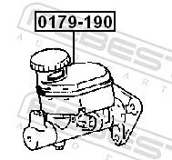 FEBEST Brake Master Cylinder (0179-190)