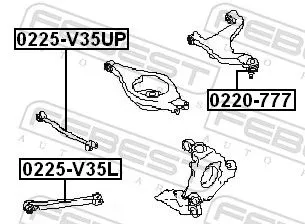 FEBEST Ball Joint (0220-777)