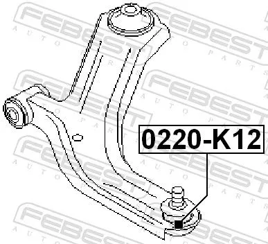 FEBEST Ball Joint (0220-K12)