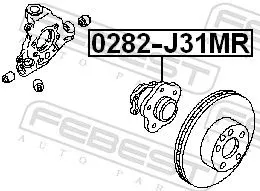 FEBEST Wheel Hub (0282-J31MR)