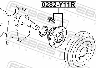 FEBEST Wheel Hub (0282-Y11R)