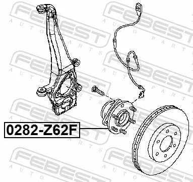 FEBEST Wheel Hub (0282-Z62F)