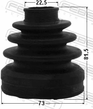 FEBEST Bellow, drive shaft (0315-YF4TR)