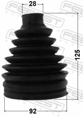FEBEST Bellow Kit, drive shaft (0317P-RB)