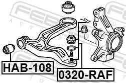 FEBEST Ball Joint (0320-RAF)