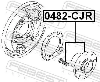 FEBEST Wheel Hub (0482-CJR)