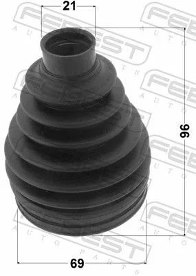 FEBEST Bellow, drive shaft (0517P-DY3)
