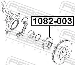 FEBEST Wheel Hub (1082-003)