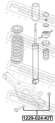 FEBEST Camber Correction Screw Set (1229-024-KIT)