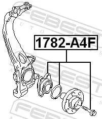 FEBEST Wheel Hub (1782-A4F)