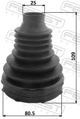 FEBEST Bellow Kit, drive shaft (1915P-F25T)