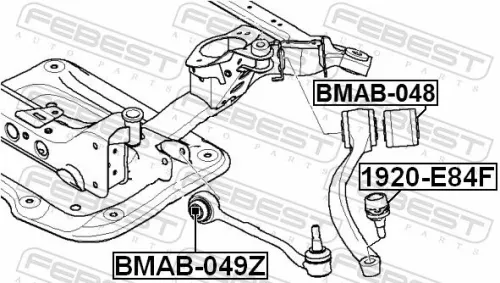 FEBEST Ball Joint (1920-E84F)