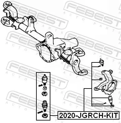 FEBEST Ball Joint (2020-JGRCH-KIT)