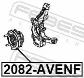 FEBEST Wheel Hub (2082-AVENF)