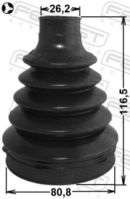 FEBEST Bellow Kit, drive shaft (2115-FYT)