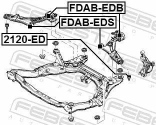 FEBEST Ball Joint (2120-ED)