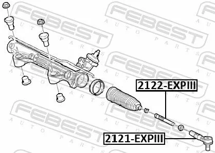 FEBEST Tie Rod End (2121-EXPIII)