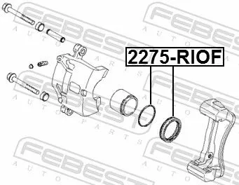 FEBEST Repair Kit, brake caliper (2275-RIOF)