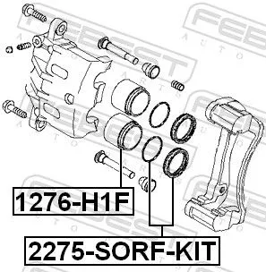 FEBEST Repair Kit, brake caliper (2275-SORF-KIT)