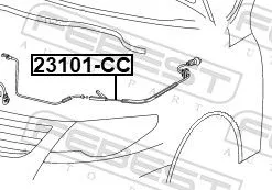 FEBEST Bonnet Cable (23101-CC)