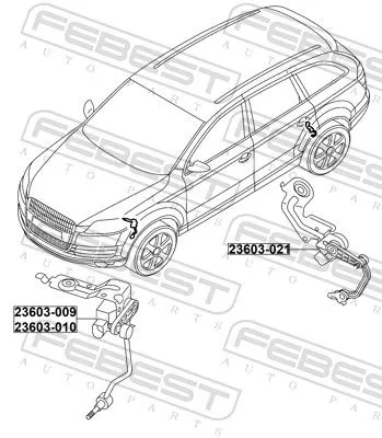 FEBEST Sensor, headlight levelling (23603-009)