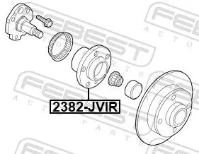 FEBEST Wheel Hub (2382-JVIR)