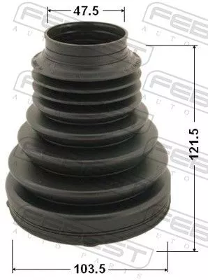FEBEST Bellow, drive shaft (2715P-XC90F)