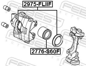 FEBEST Repair Kit, brake caliper (2975-FLIIF)