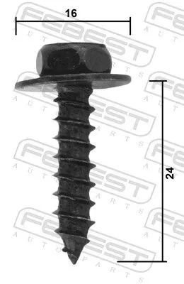 FEBEST Engine Guard/Skid Plate (88570-225)