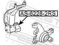 FEBEST Bearing (AS-6228-2RS)