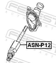 FEBEST Steering Shaft (ASN-P12)