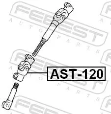 FEBEST Steering Shaft (AST-120)