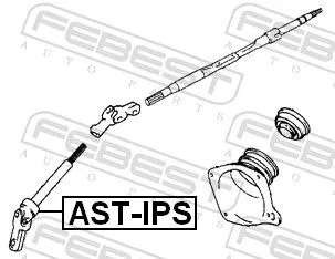 FEBEST Steering Shaft (AST-IPS)