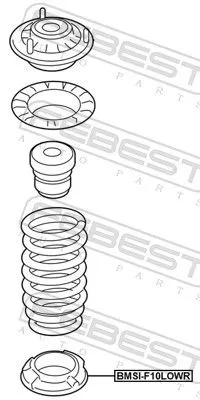 FEBEST Spring Seat (BMSI-F10LOWR)