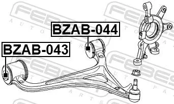 FEBEST Mounting, control/trailing arm (BZAB-043)