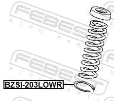 FEBEST Spring Seat (BZSI-203LOWR)