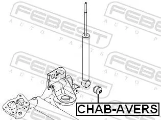 FEBEST Bush, shock absorber (CHAB-AVERS)