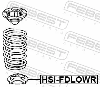 FEBEST Spring Seat (HSI-FDLOWR)