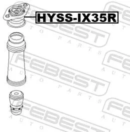 FEBEST Suspension Strut Support Mount (HYSS-IX35R)