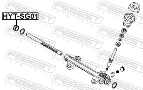 FEBEST Bush, steering shaft (HYT-SG01)