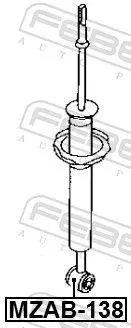 FEBEST Bush, shock absorber (MZAB-138)